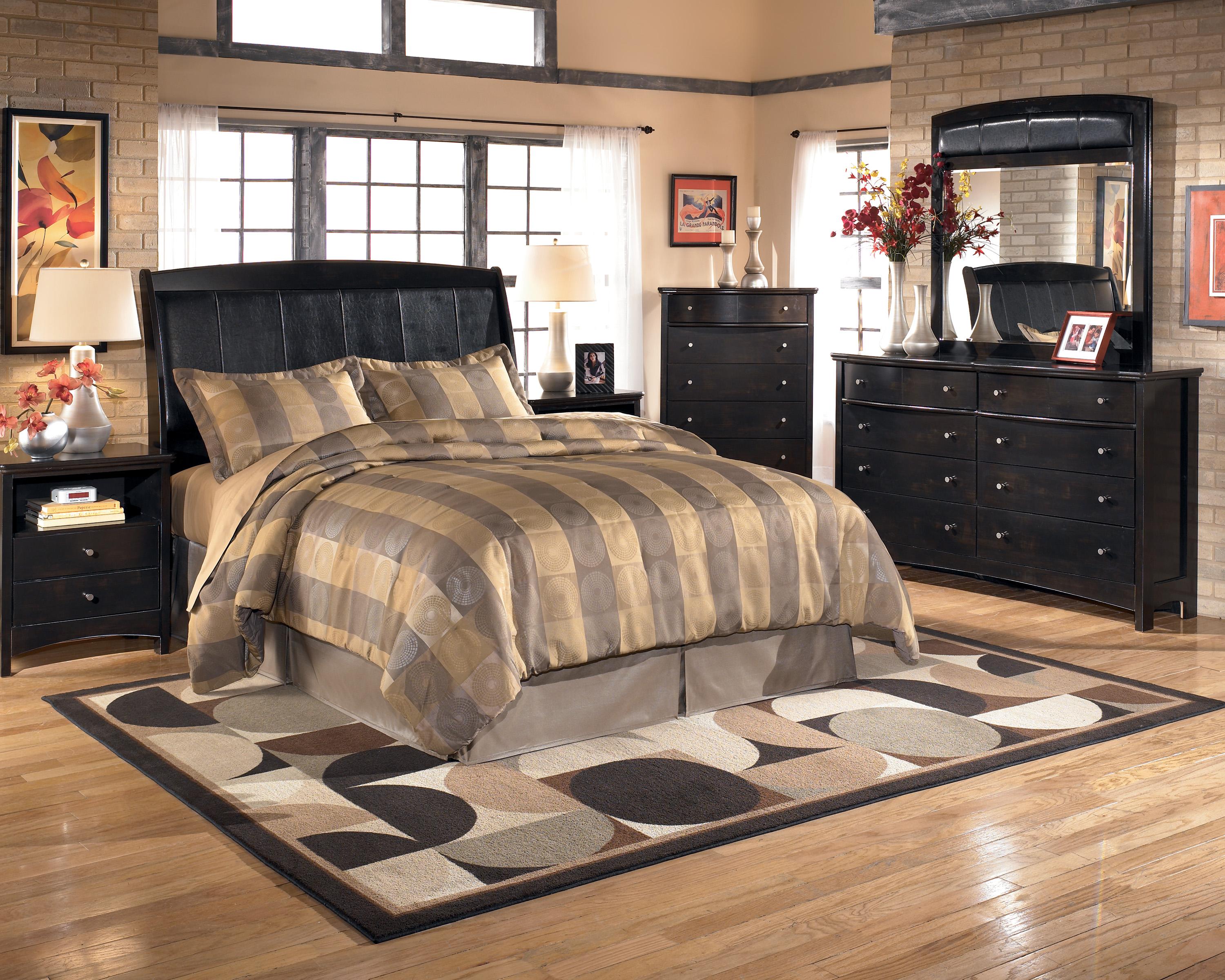 Signature Design by Ashley Harmony Queen/Full Sleigh Headboard (RTA